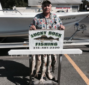Dave Bundy lake trout trip finger lakes catch 9/17/2015
