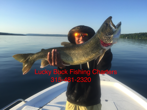 mr jones with us army fort drum fishing with lucky buck fishing charters